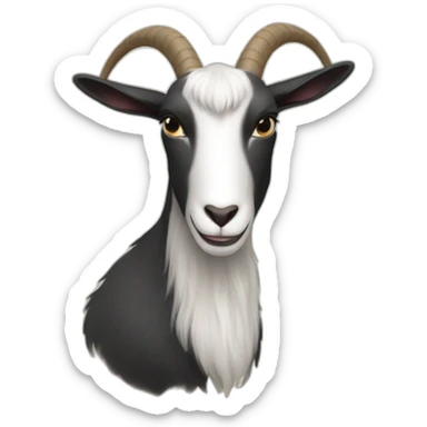 goat+se as one word sticker