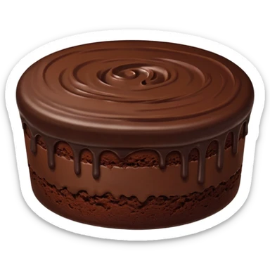 choc cake sticker