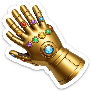 İnfinity gauntlet sticker