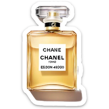 chanel parfum sticker