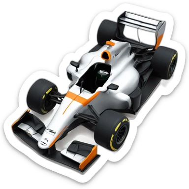 Formula 1 Mclaren’s car sticker