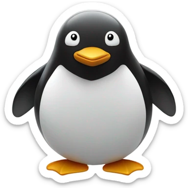 I want the Linux Tux penguin mascot sticker
