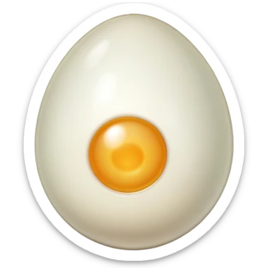 A single egg cell, reproductive biology sticker