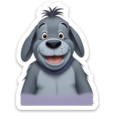 Winnie the pooh eeyore sticker
