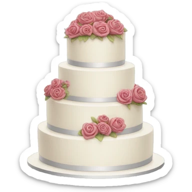 wedding cake sticker