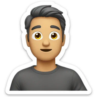 homme qui fait un dab avec les bras sticker