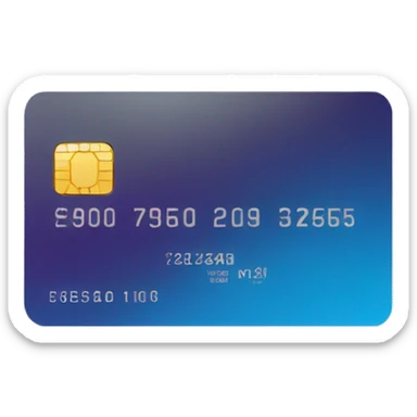 credit card sticker