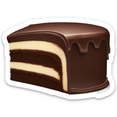 Chocolate cake ( slice ) sticker
