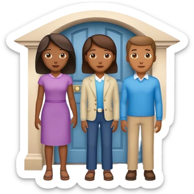 Jehovah’s witnesses door to door sticker
