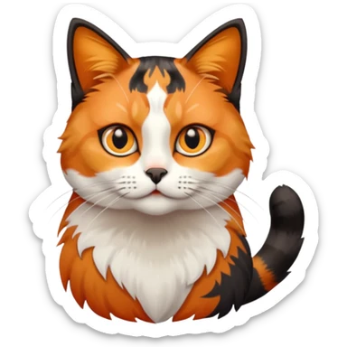 Calico Cat sticker