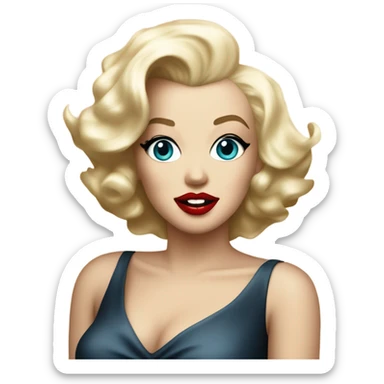 Marilyn Monroe  sticker