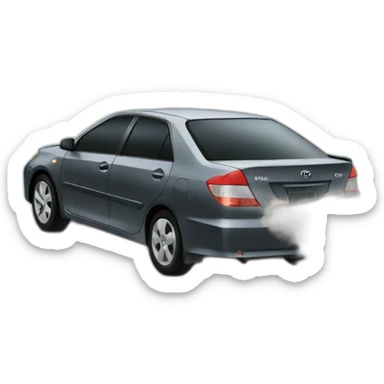 toyota allion drifting sticker