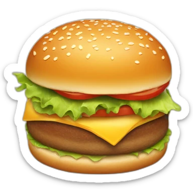 burger menu icon close sticker