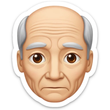 forehead wrinkles sticker