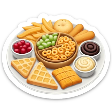 Yummy snack food random  sticker
