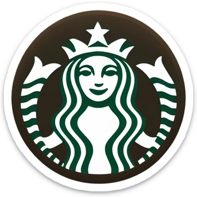 Starbucks sticker