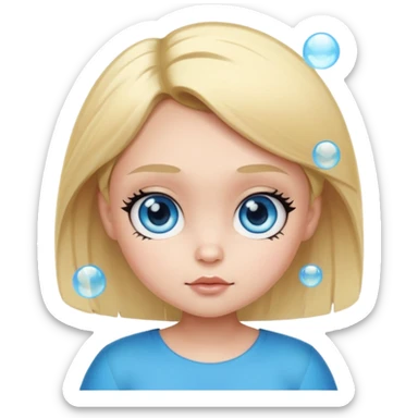 Bubbles Powerpuff Girls sticker