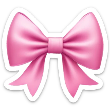 coquette bow sticker