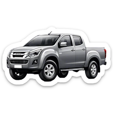 Isuzu D-MAX - Isuzu (Model Year: 2024) (Iconic colour: Grey) sticker