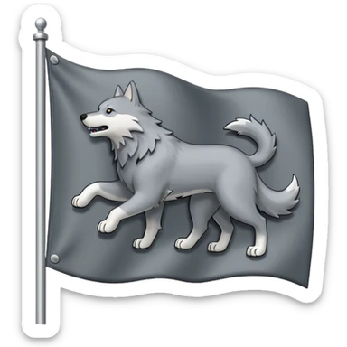 Stark flag sticker