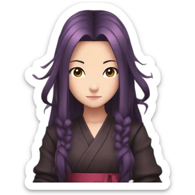 Nezuko demon sticker