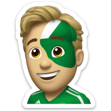 Palmerín mascota del Real Betis Balompie sticker