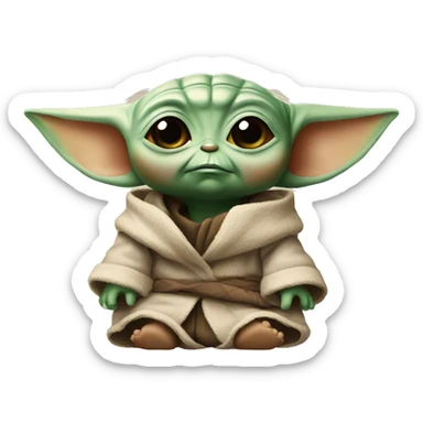 Baby Yoda sticker