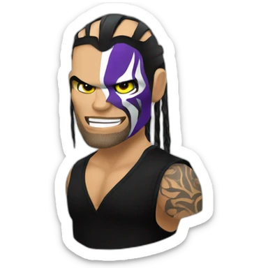 jeff hardy wwe sticker