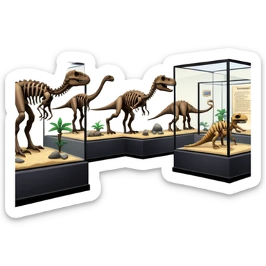 dinosaur Museum sticker