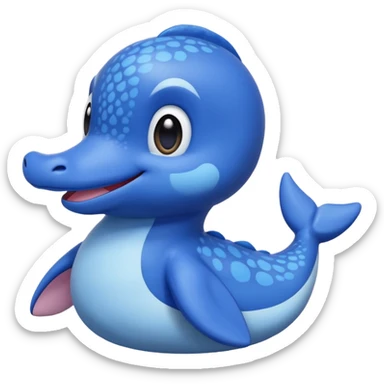 Popplio-Lapras (full body) sticker