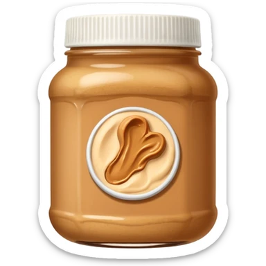 peanut butter sticker