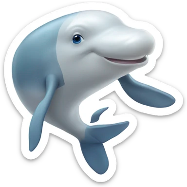 Beluga whale  sticker