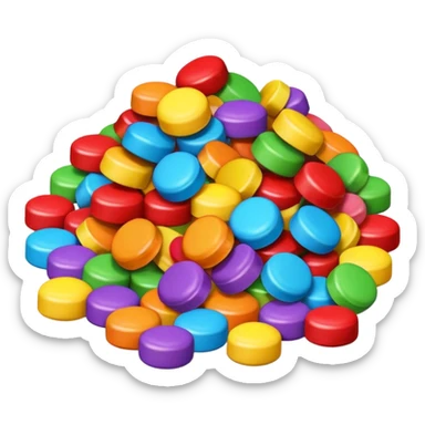 Candy sticker
