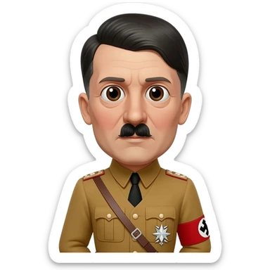 adolf hitler sticker