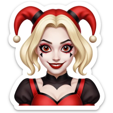Harley Quinn from DC Comics sticker