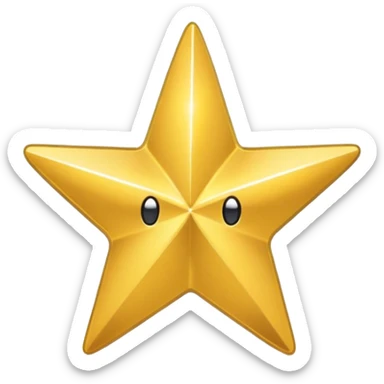 gold star sticker  sticker