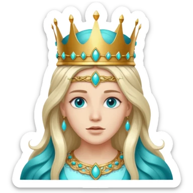 the human of Atlantis sticker