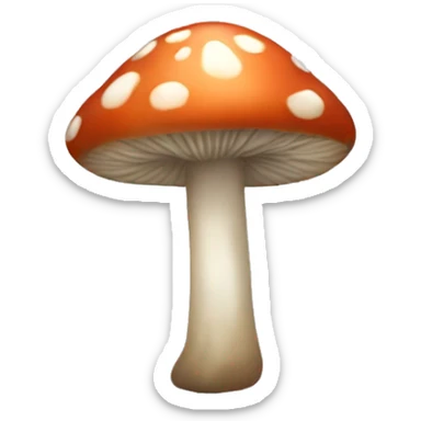 Aesthetic Mushroom sticker