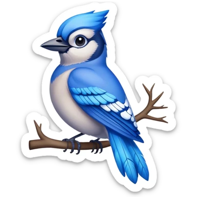 blue jay sticker