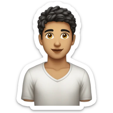 Bayrem Ghribi Tunisian boy 19 years old sticker