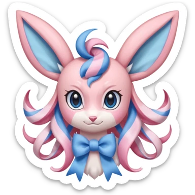Anime Sylveon sticker