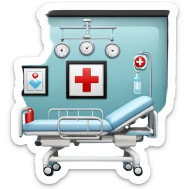 hospital sticker