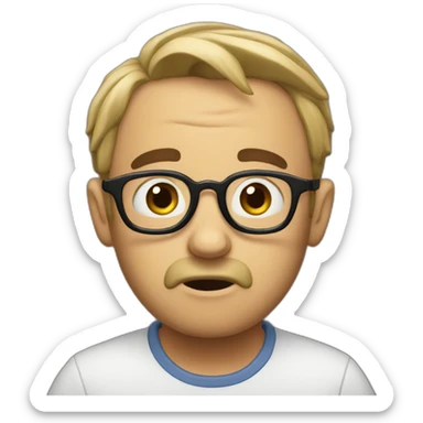 Gus confused sticker