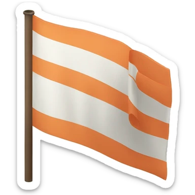 Floptropical flag sticker