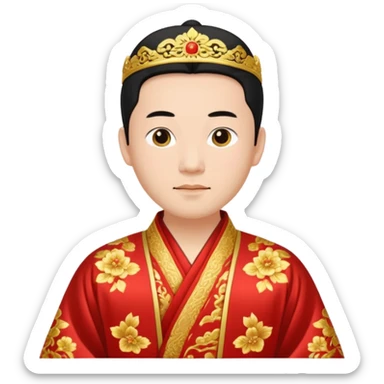 A Chinese princes sticker