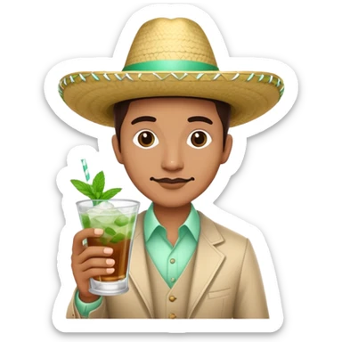 Kentucky Derby Mexican sticker