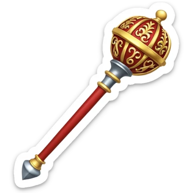 Hetman's mace sticker