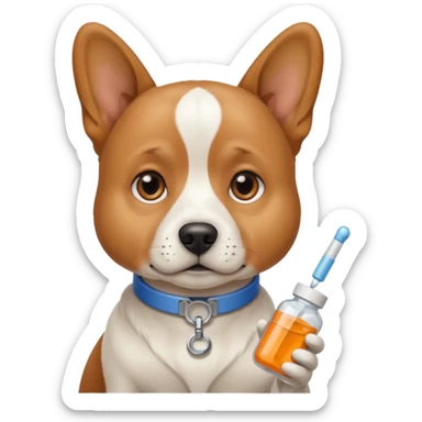 dog Medication Schedule sticker