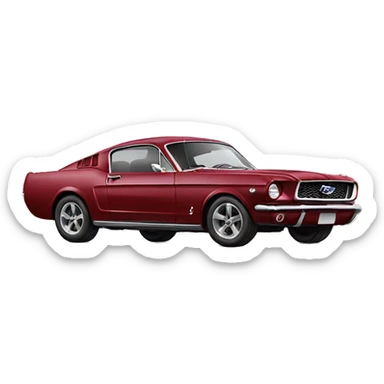 Ford Mustang  sticker