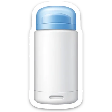 body cream bottle sticker